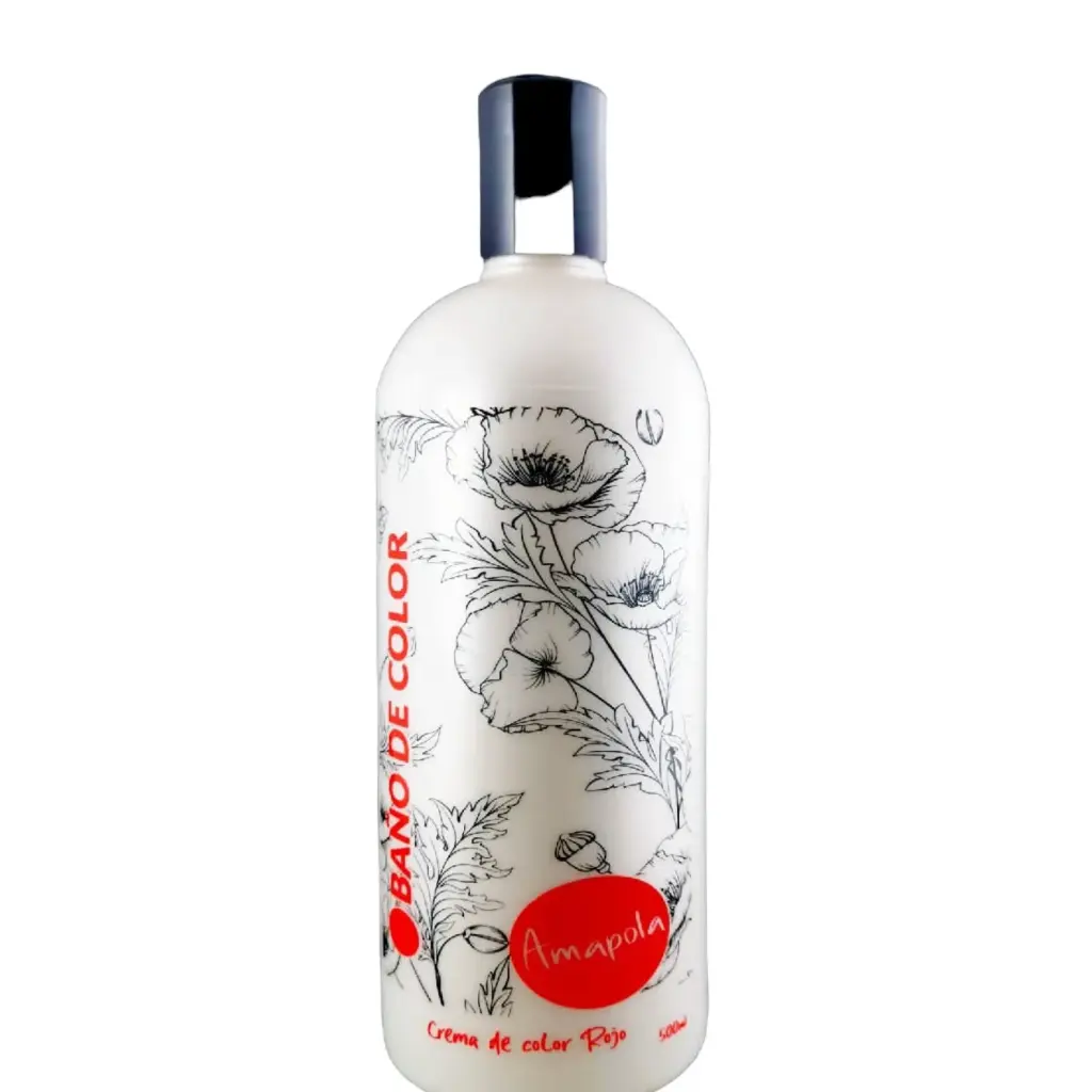 AMAPOLA SHAMPOO DE COLOR ROJO