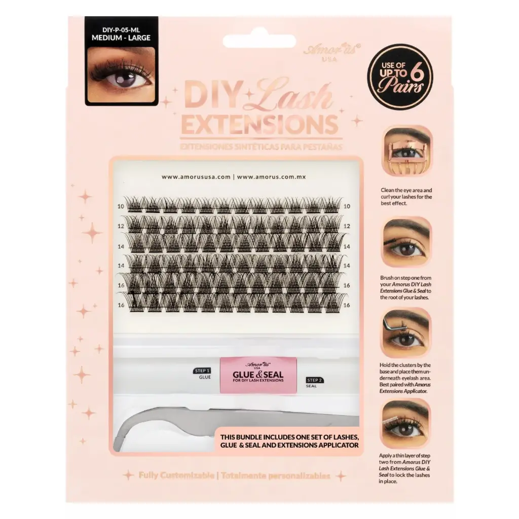 AMOR US SET DIY LASH EXTENSIONS 13 ML