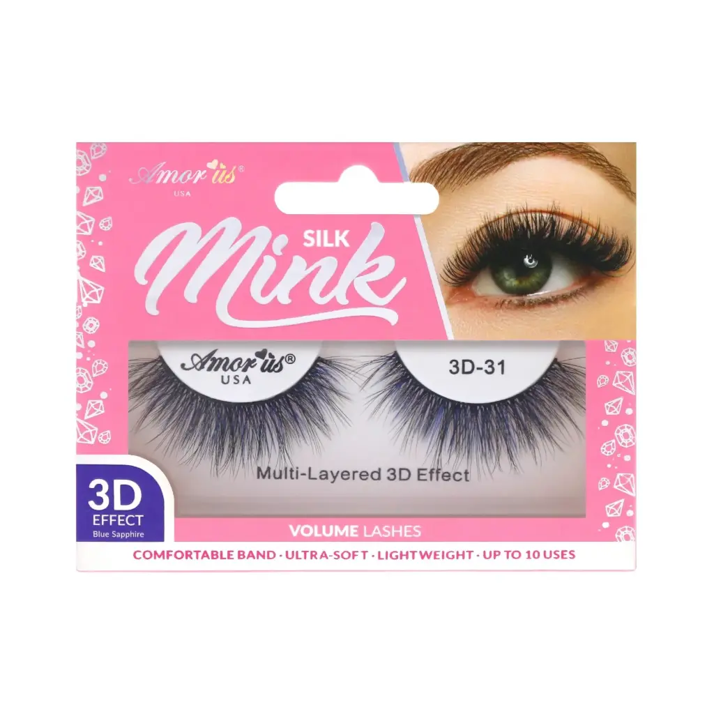 Amor Us 3D SILK MINK LASHES #31