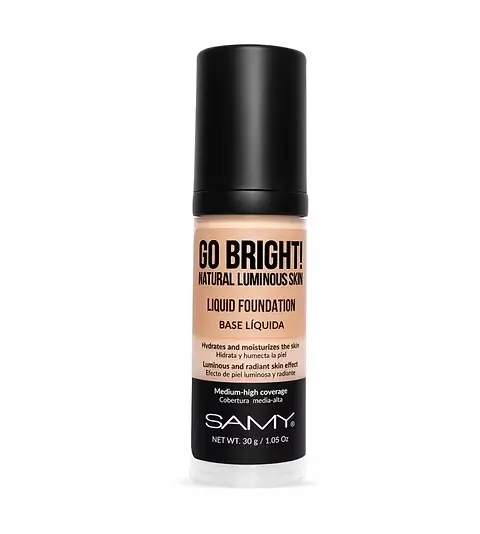 BASE LÖQUIDA GO BRIGHT 30 g SAMY # 7.0 RICH