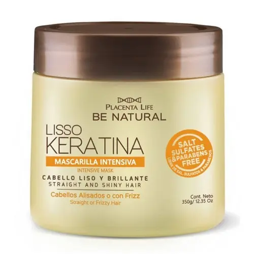 BE NATURAL Lisso Keratina 350 g