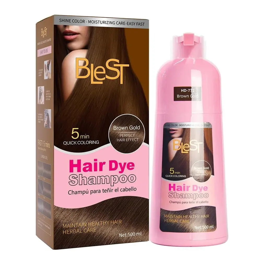 Blest GOLD BROWN HAIR DYE SHAMPOO