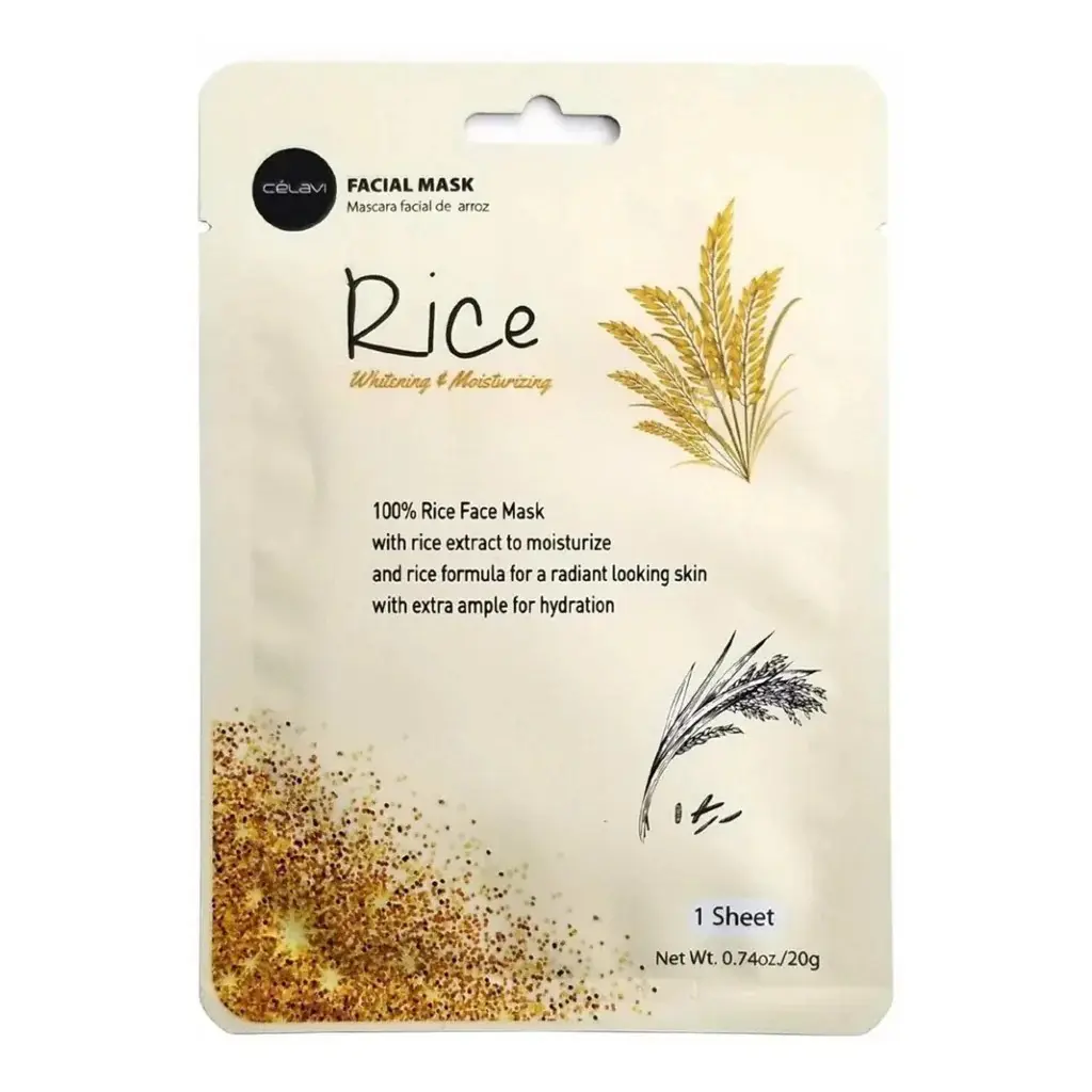 Celavi MASCARILLA HIDRATANTE FÓRMULA DE ARROZ