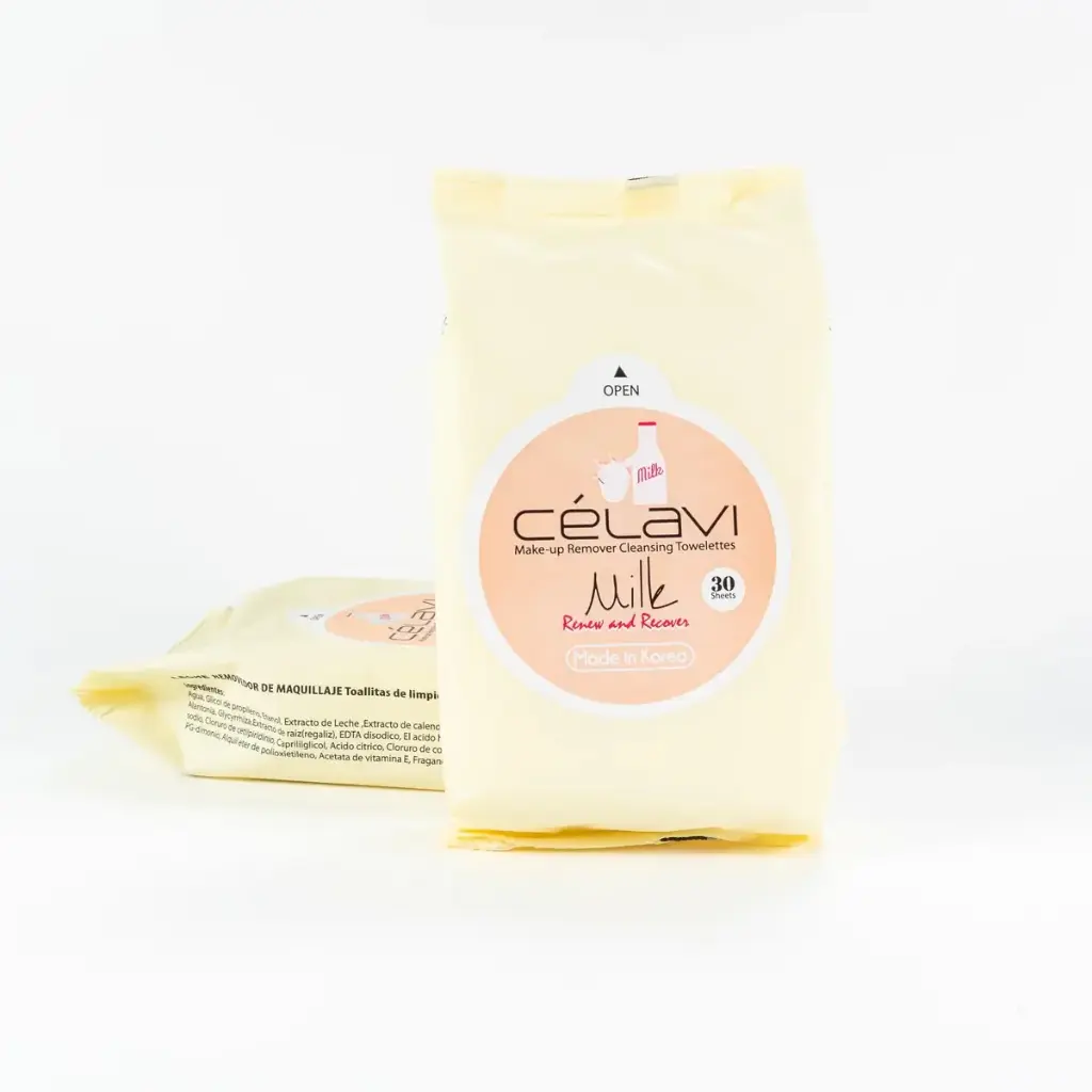 Celavi TOALLITAS DESMAQUILLANTES MILK