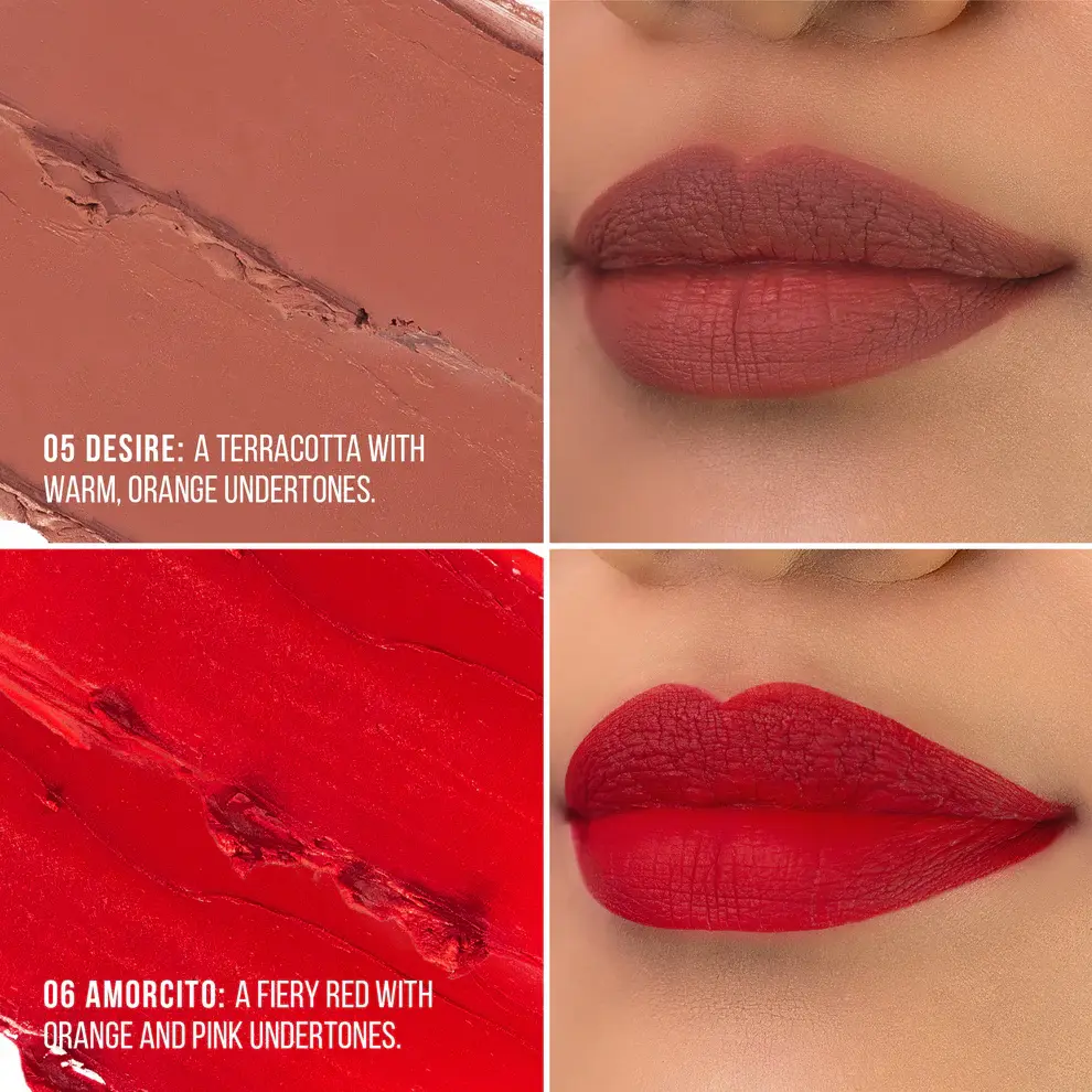 ITALIA DELUXE LOCKED IN PLACE MATTE LIPPIE 06 AMORCITO