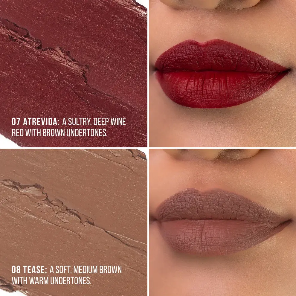 ITALIA DELUXE LOCKED IN PLACE MATTE LIPPIE 08 TEASE