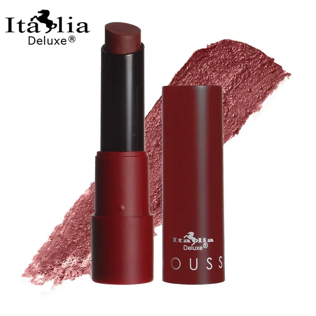 Italia Deluxe Mousse Matte Lipstick 21 Black Cherry