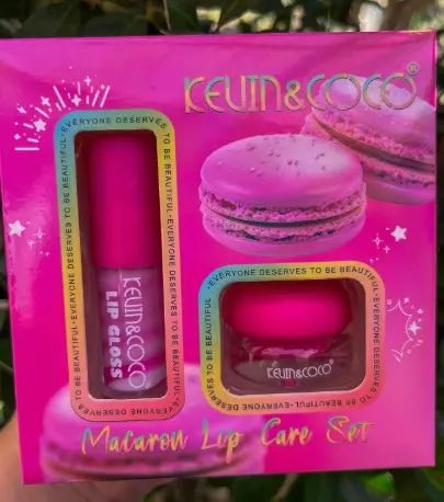 KEVIN & COCO MACARON LIP CARE SET & PAINTED DREAM 2 PCS