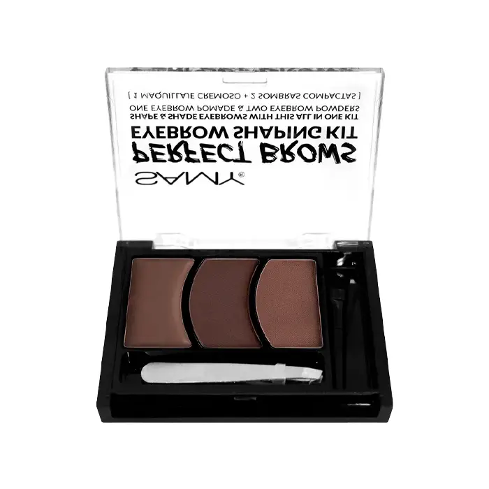 KIT PARA CEJAS PERFECT BROWS SAMY # 02. BRUNETTE