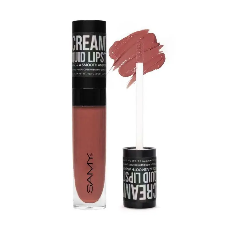 LABIAL LIQUIDO CREMOSO SAMY # 3. CAPPUCCINO