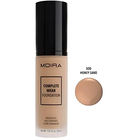 MOIRA Complete Wear Foundation (500, Honey Sand)