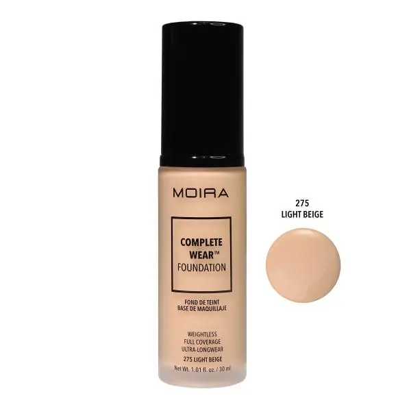 Moira Complete Wear? Foundation (275, Light Beige)