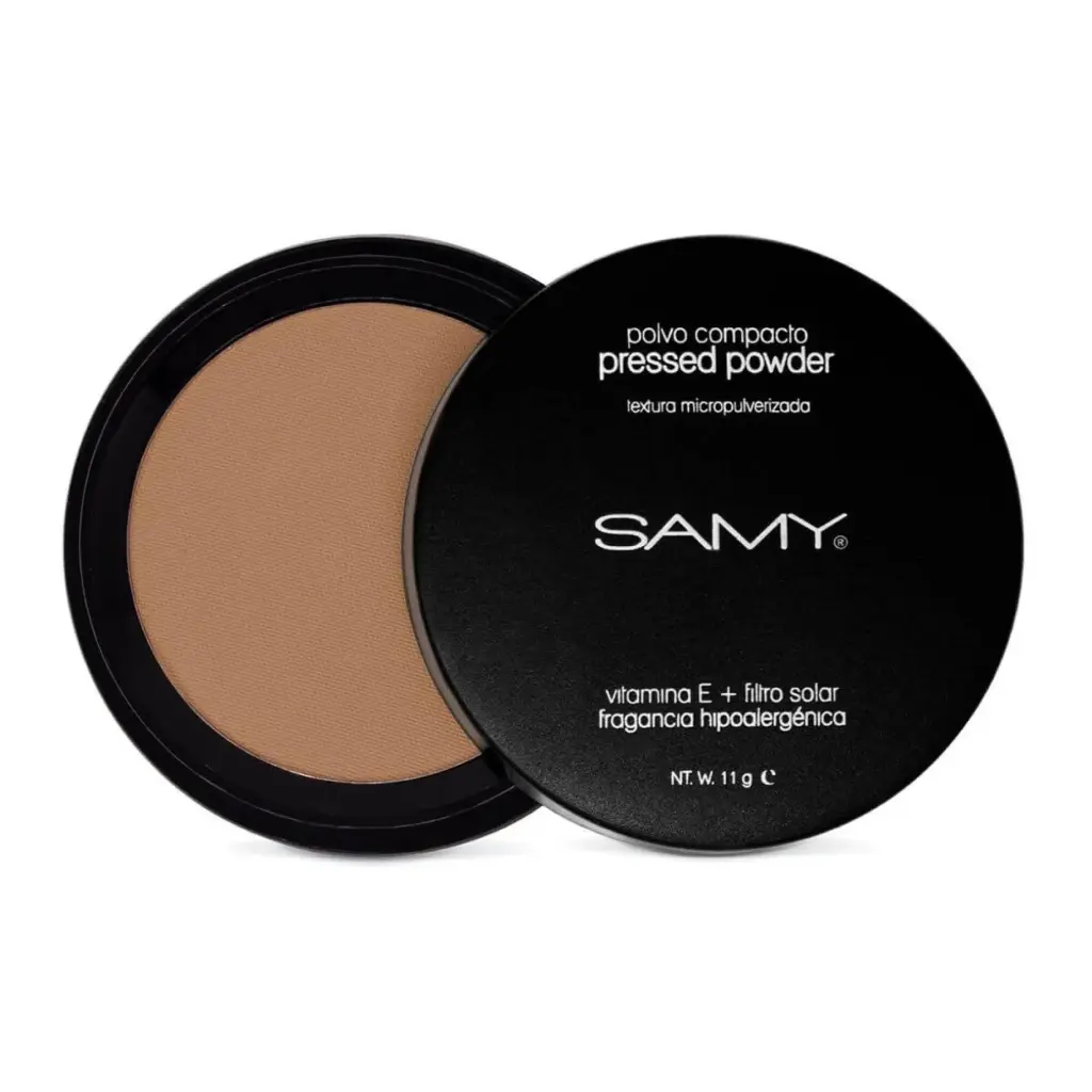 POLVO COMPACTO SIN ESPEJO SAMY # 05. ACEITUNA