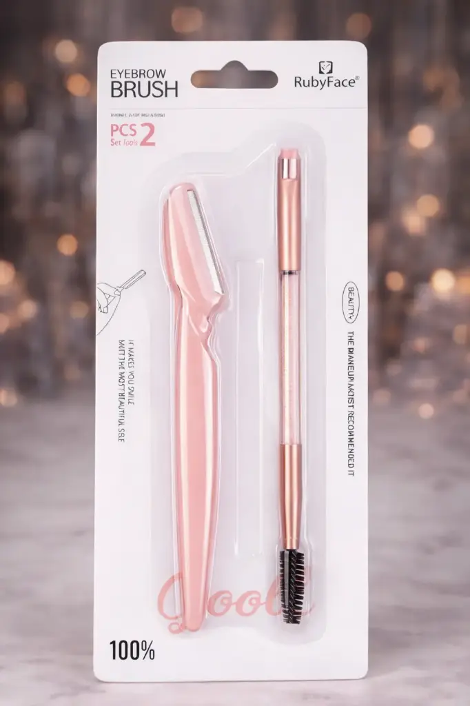 RUBY FACE EYEBROW BRUSH GOOD 2 PCS