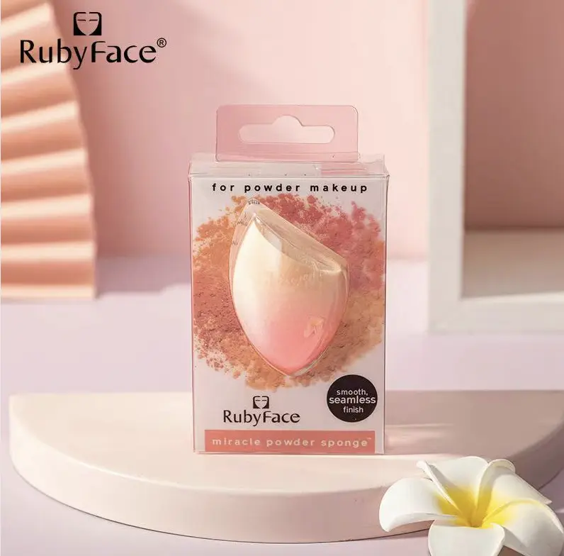 RUBY FACE MIRACLE POWDER SPONGE 1 UNID RTSP02