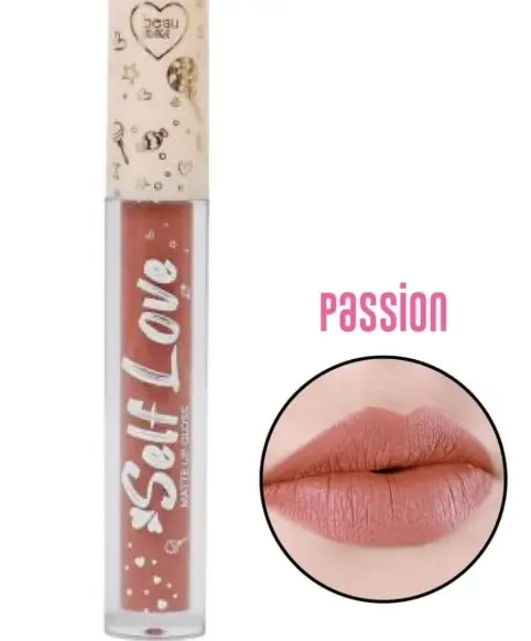 BEAU VISAGE Self Love Matte Lip Gloss 01 PASSION