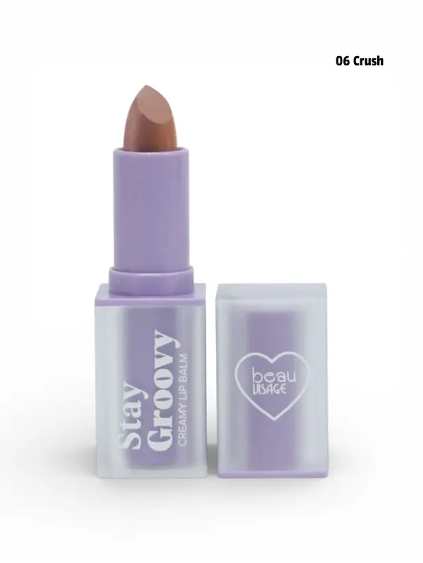BEAU VISAGE Stay Groovy Creamy Lip Balm 06 CRUSH