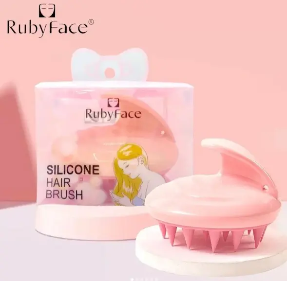 RUBY FACE Silicone Hair Brush