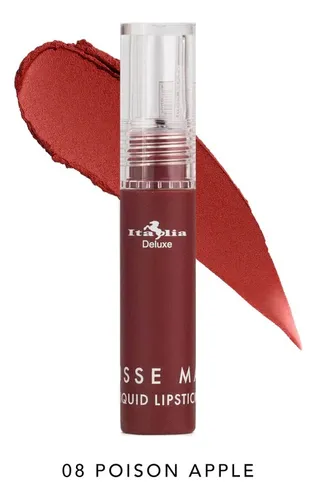 Italia Deluxe Mousse Matte Liquid Lipstick 08 Poison Apple