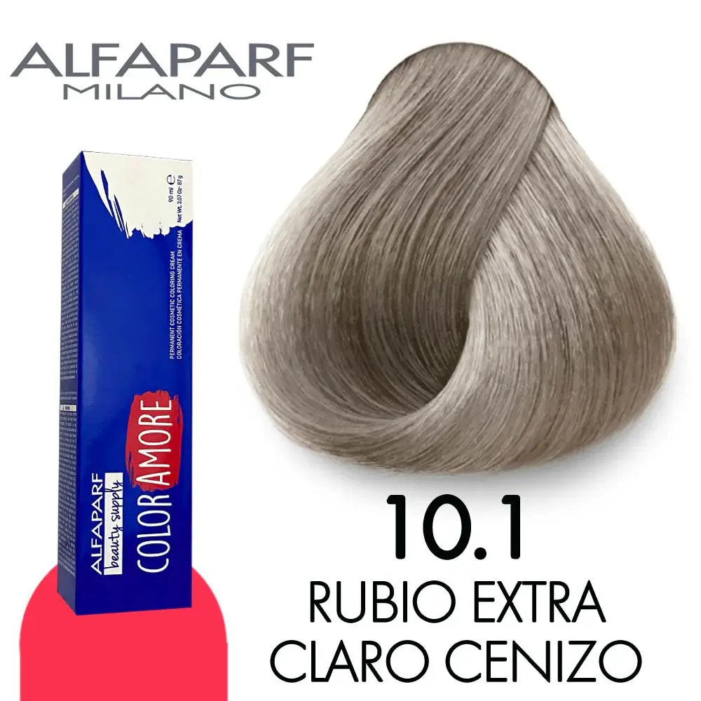 ALFAPARF COLOR AMORE TINTE 10.1 RUBIO EXTRA-CLARO CENIZO 90 ML