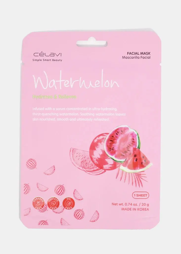 Celavi MASCARILLA HIDRATANTE FÓRMULA WATERMELON