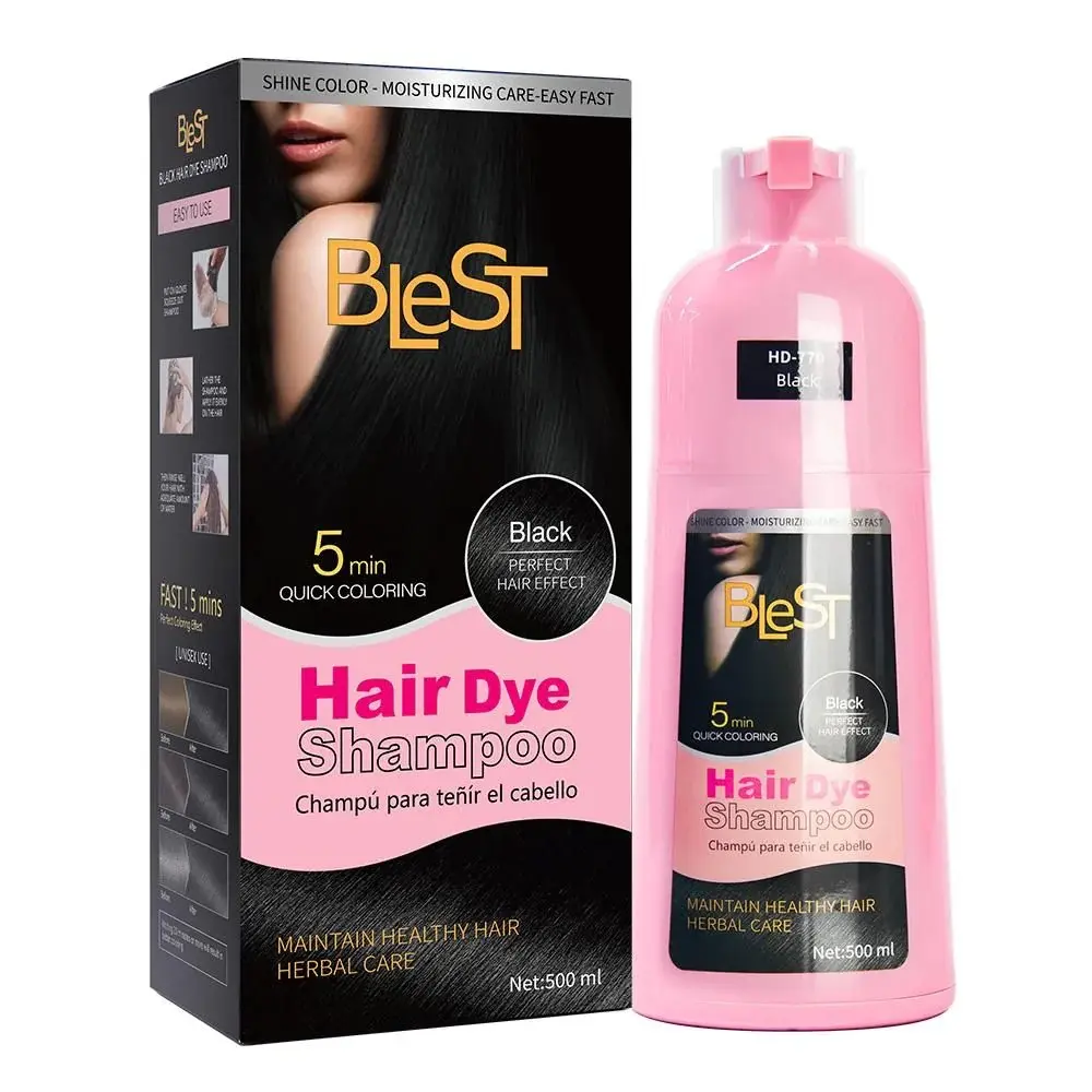 Blest BLACK HAIR DYE SHAMPOO