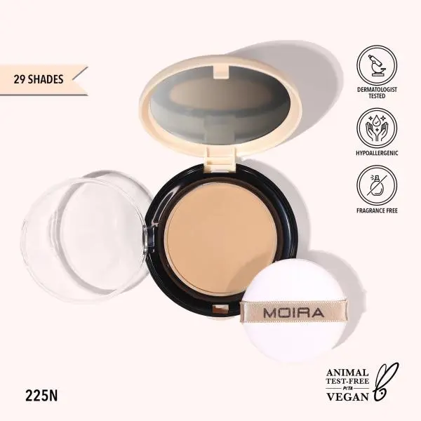 Moira Complete Wear? Powder Foundation (225N)