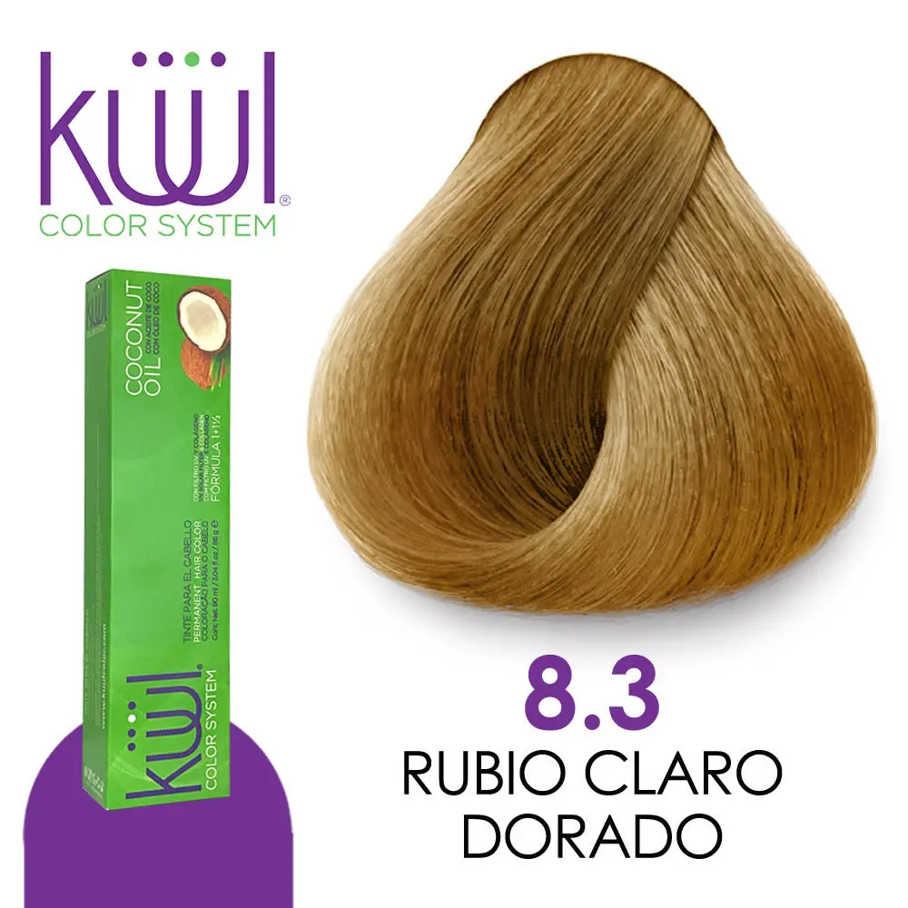 KUUL TINTE RUBIO CLARO DORADO
