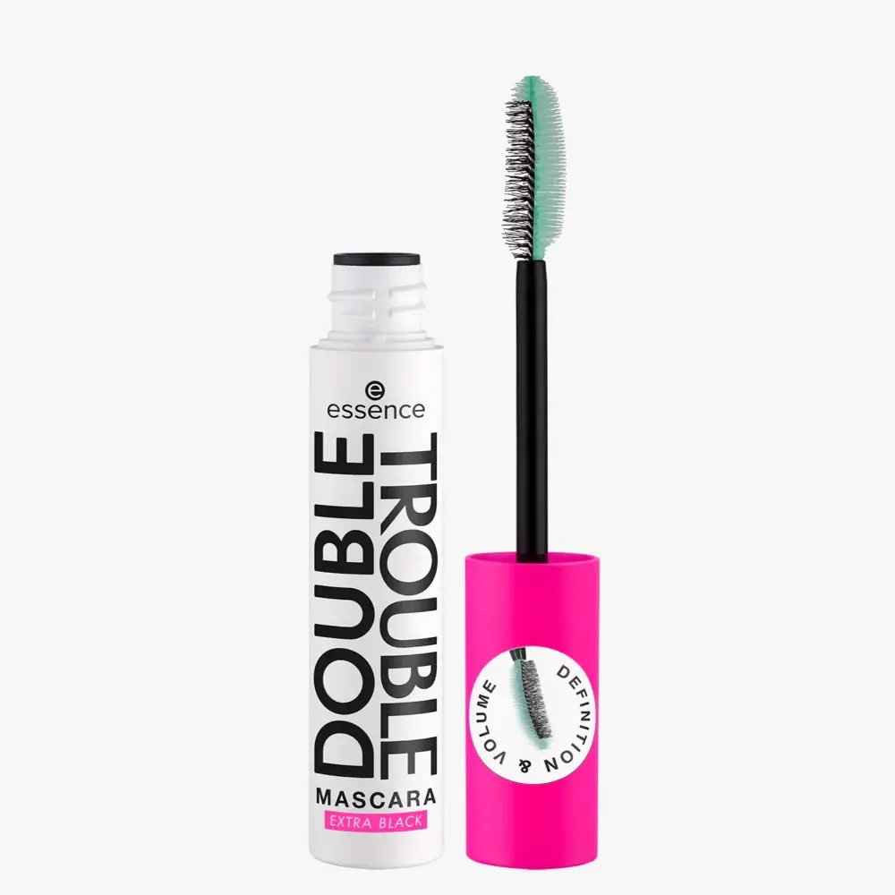 ESS. DOUBLE TROUBLE MASCARA EXTRA BLACK