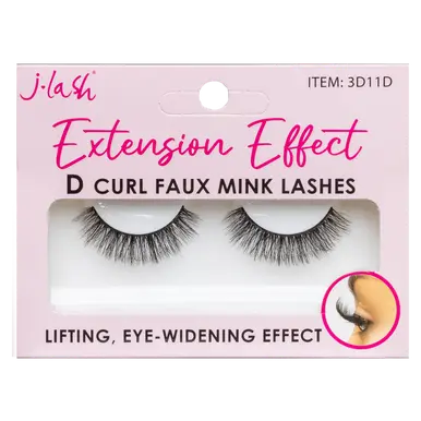 JLASH SILK EYELASH EXTENSION CURL D 0.10x14mm