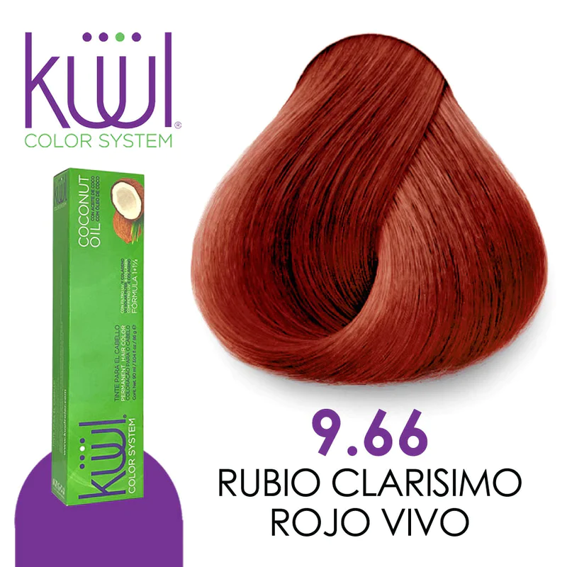 KUUL TINTE DE CABELLO 9.66