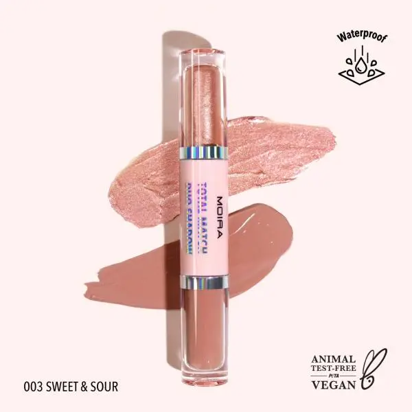 MOIRA Total Match Duo Shadow (003, Sweet & Sour)