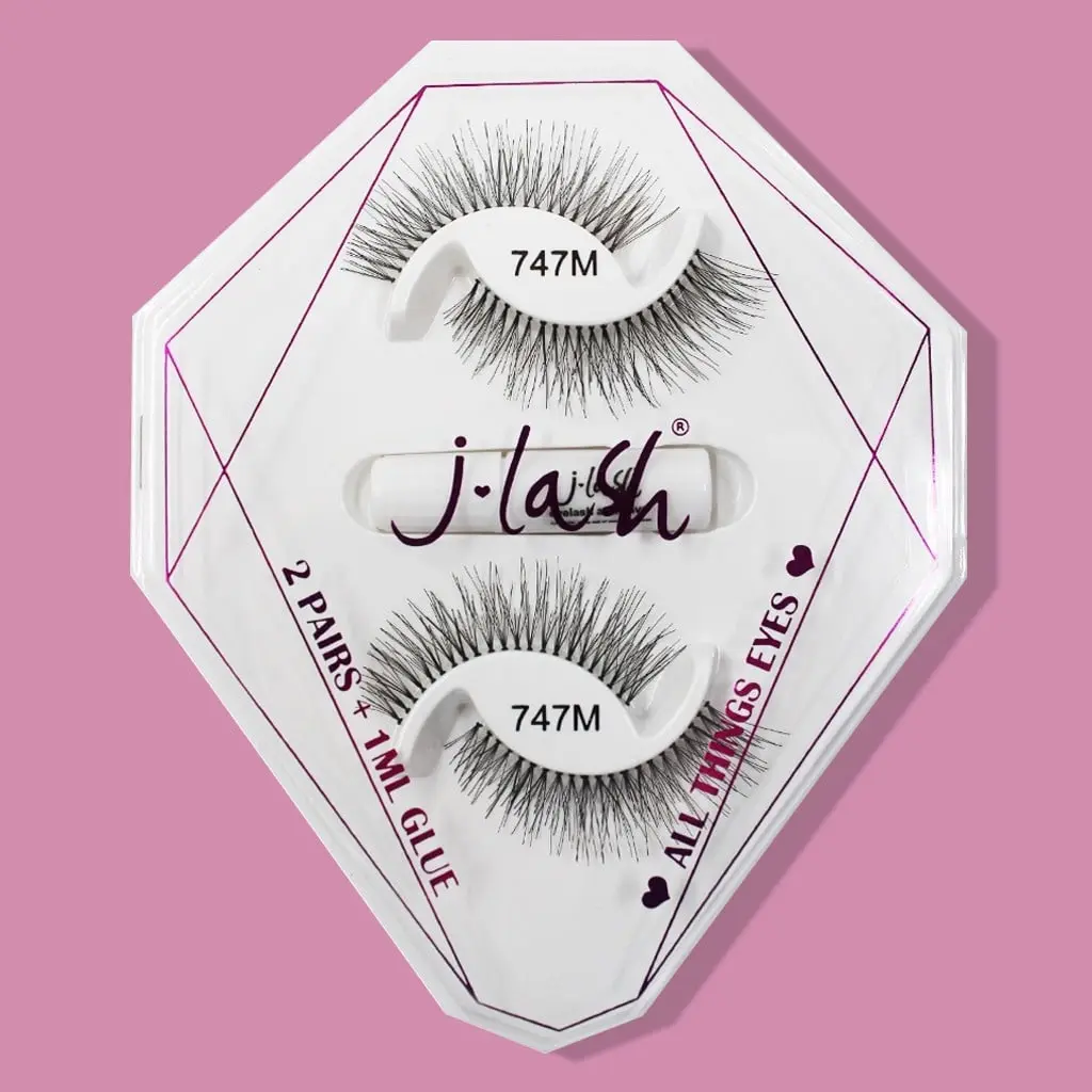 JLASH 2 PAIR W/ GLUE - 747M
