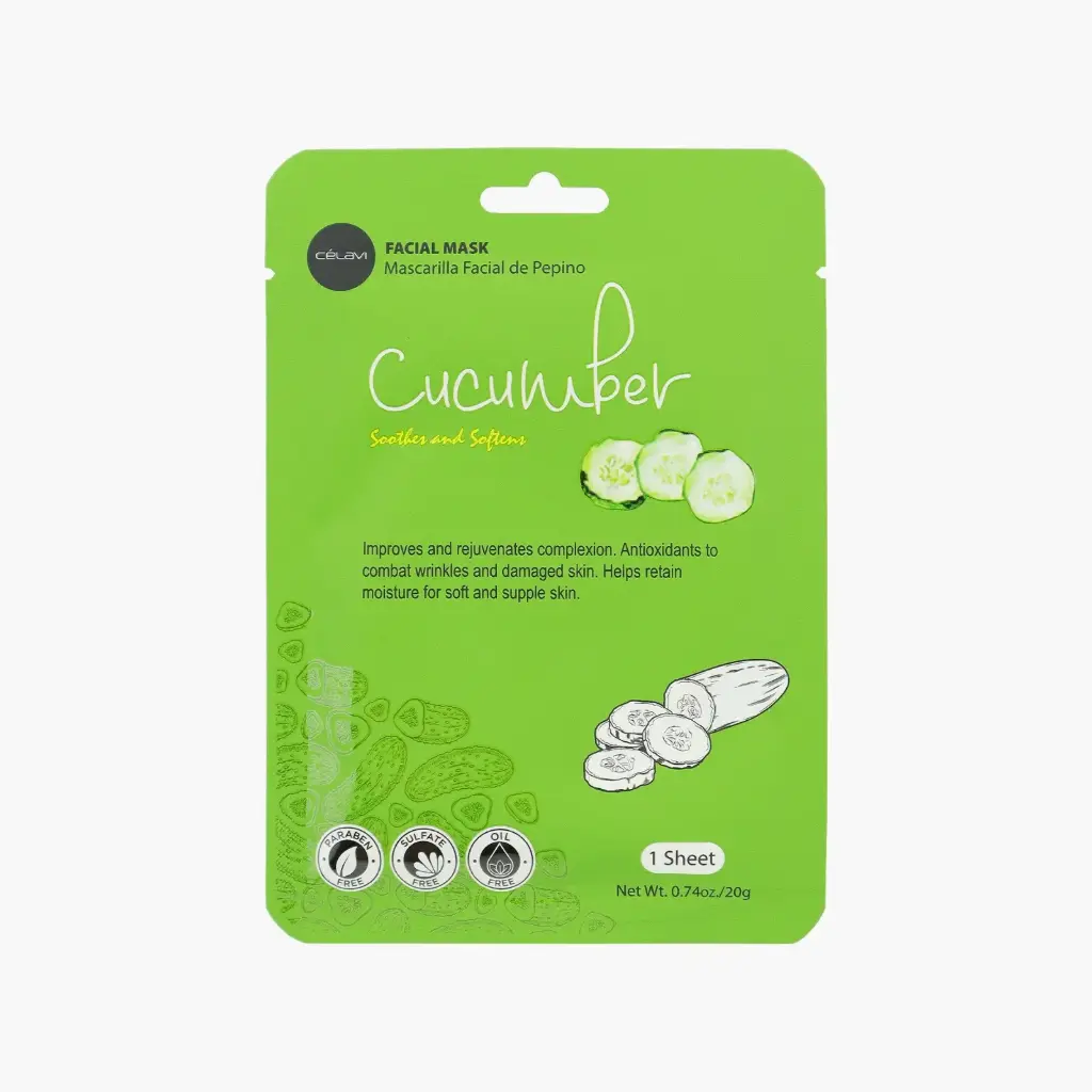 Celavi MASCARILLA HIDRATANTE FÓRMULA DE CUCUMBER