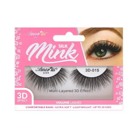 Amor Us 3D SILK MINK LASHES #15