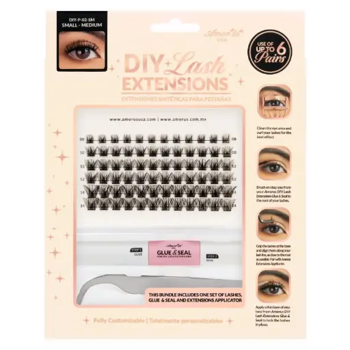 [610895190702] AMOR US SET DIY LASH EXTENSIONS 02 SM