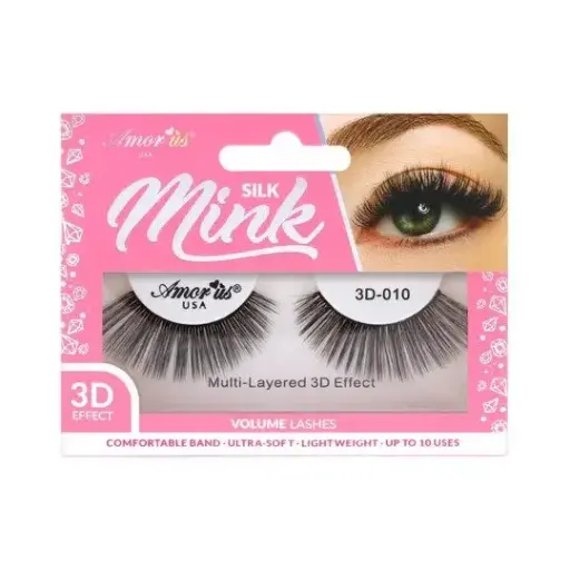 [681441562168] Amor Us 3D SILK MINK LASHES #10