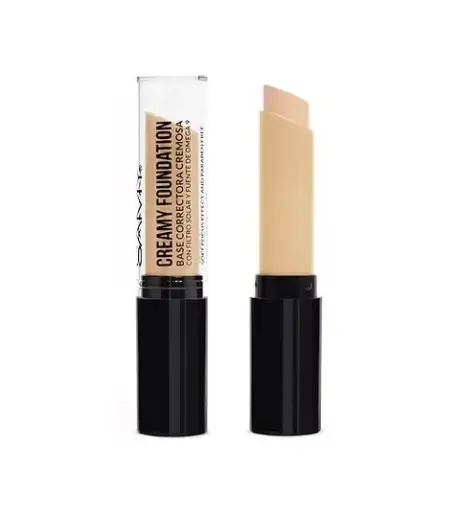 [7703378344211] BASE CORRECTORA CREMOSA EN BARRA SAMY # 01. CLARO - LIGHT