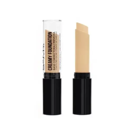 [7703378513914] BASE CORRECTORA CREMOSA EN BARRA SAMY # 05. AMARILLO - YELLOW
