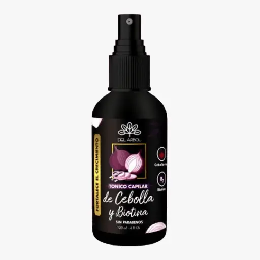 [7709844639430] DEL ARBOL TONICO CAPILAR DE CEBOLLA Y BIOTINA 120 ML
