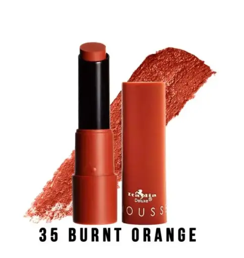 [782353191351] Italia Deluxe Mousse Matte Lipstick 35 Burnt Orange