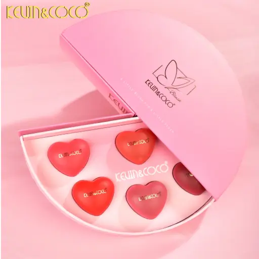 [6937454001519] KEVIN & COCO CHEEK COLOR BLUSH CREAM 6 COLORS