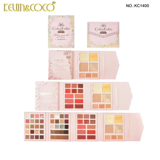 [6937454002516] KEVIN & COCO COLORFOLIO EYESHADOW 58 COLORS