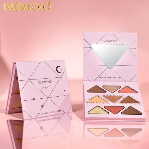 [6976289195420] KEVIN Y COCO FACE PALETTE MAKEUP SET