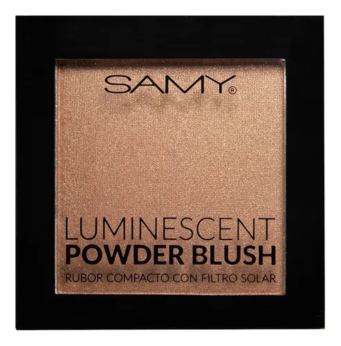 [7703378012707] RUBOR LUMINESCENT SAMY # 06. CHAMPAGNE BRONZE