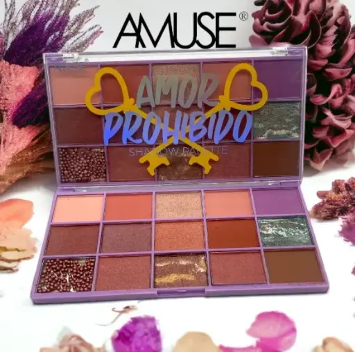[4713616470032] AMUSE SHADOW PALETTE AMOR PROHIBIDO