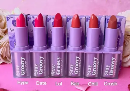 [6973327787951] BEAU VISAGE Stay Groovy Creamy Lip Balm 02 DATE