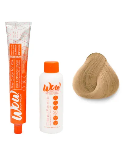 [671875658964] WOW Tinte en Crema para Cabello con Peróxido en Crema 10.31 Rubio Extra Claro