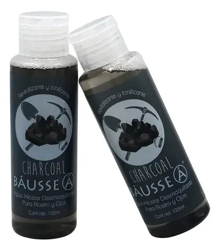 [BSP014] BAUSSE Agua Miscelar Desmaquillante para Rostro y ojos CHARCOAL 125 ml