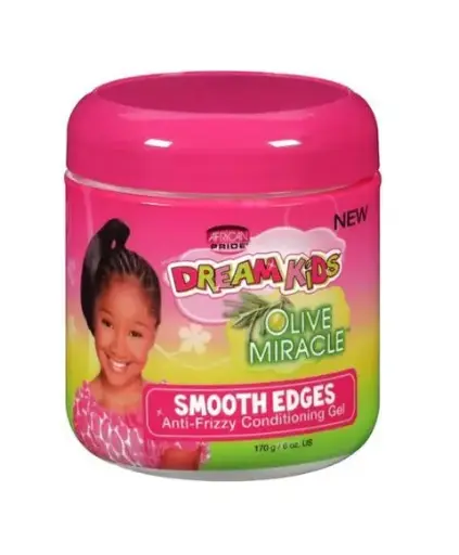 [802535477070] AFRICAN PRIDE Dream Kids Olive Miracle Smooth Edges 170g